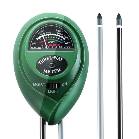 unit of measure soil test kit ph moisture meter|soil moisture meter bunnings.